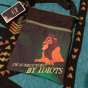 DISNEY THE LION KING Scar crossbody bag by Loungefly